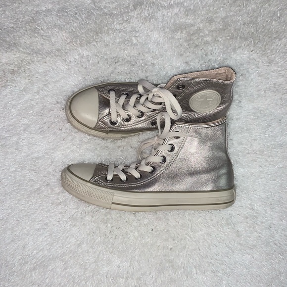 Converse Shoes - Converse Chuck Taylor Leather Metallic Sneakers